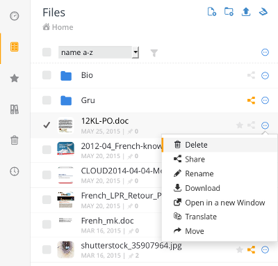 Files