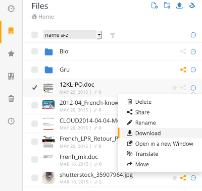 Files