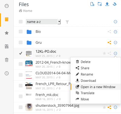 Files