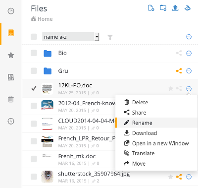 Files