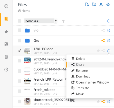 Files