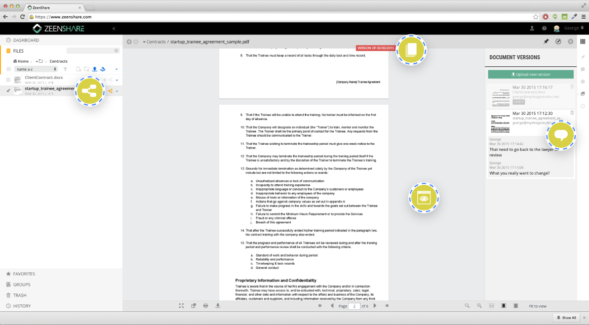 zeenshare screenshot